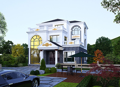 鄉(xiāng)村建房設(shè)計圖，簡歐風(fēng)格，經(jīng)典傳承，房屋設(shè)計圖!