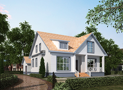 好房子才能讓人住的安心，農(nóng)村美式一層自建房