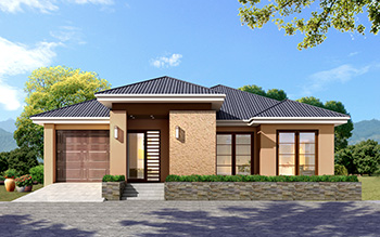 農(nóng)村一層房屋設(shè)計(jì)，精美的代表作。