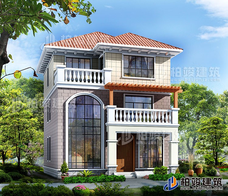 這位江西的老板參考網(wǎng)上的設(shè)計(jì)圖自己設(shè)計(jì)出一套房子！高手在民間。