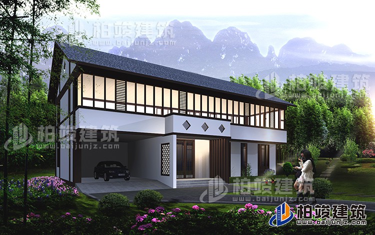 中式別墅，大家都選擇歐式，不知道中式也有獨(dú)特的魅力