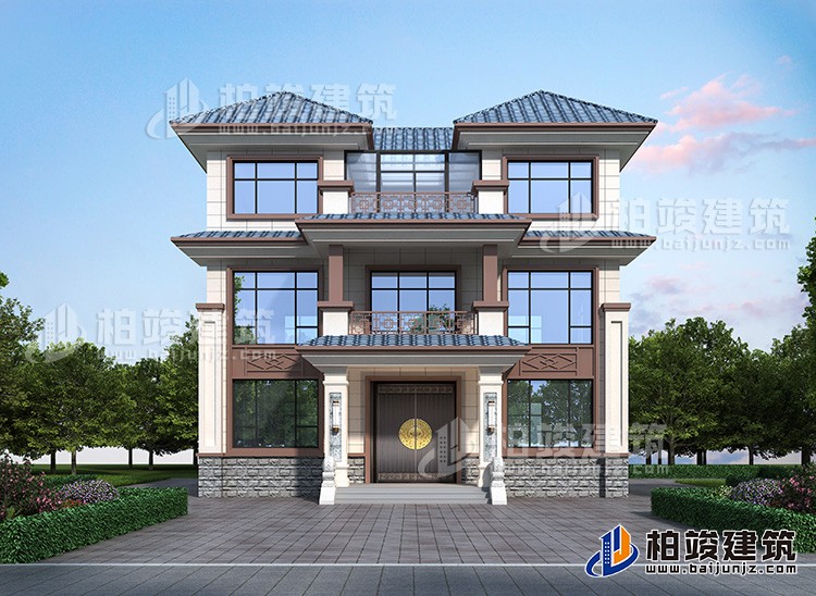 江西省余干區(qū)定制設(shè)計的自建房設(shè)計圖紙，很多人選擇的款式。