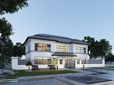 新經(jīng)濟(jì)農(nóng)村別墅，這套20萬就能建。