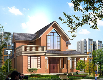 自建房設(shè)計圖紙，這般氣質(zhì)的房子建棟在老家，面子里子都有了