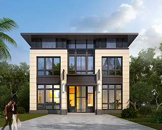 二層別墅設計圖，家鄉(xiāng)的根情懷。