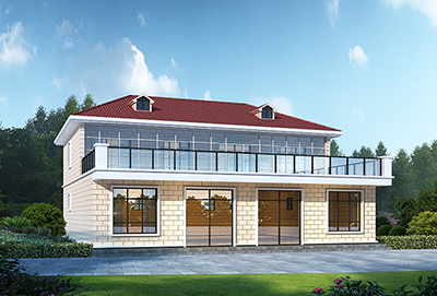 農(nóng)村二層帶商鋪住宅圖，揭秘房屋設計行業(yè)的潛在規(guī)則