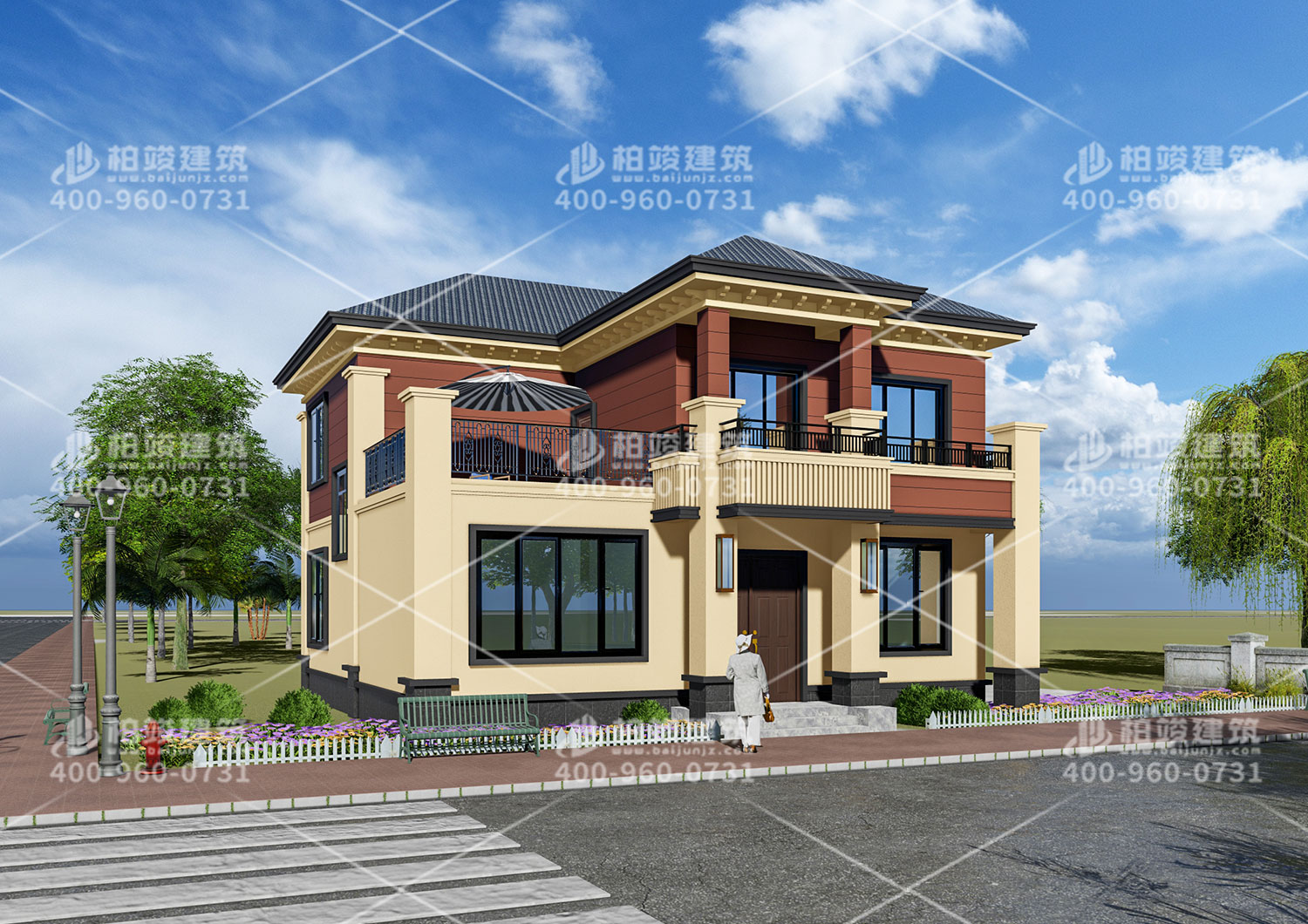 廣東李總定制的專屬別墅，豪華清爽大別墅