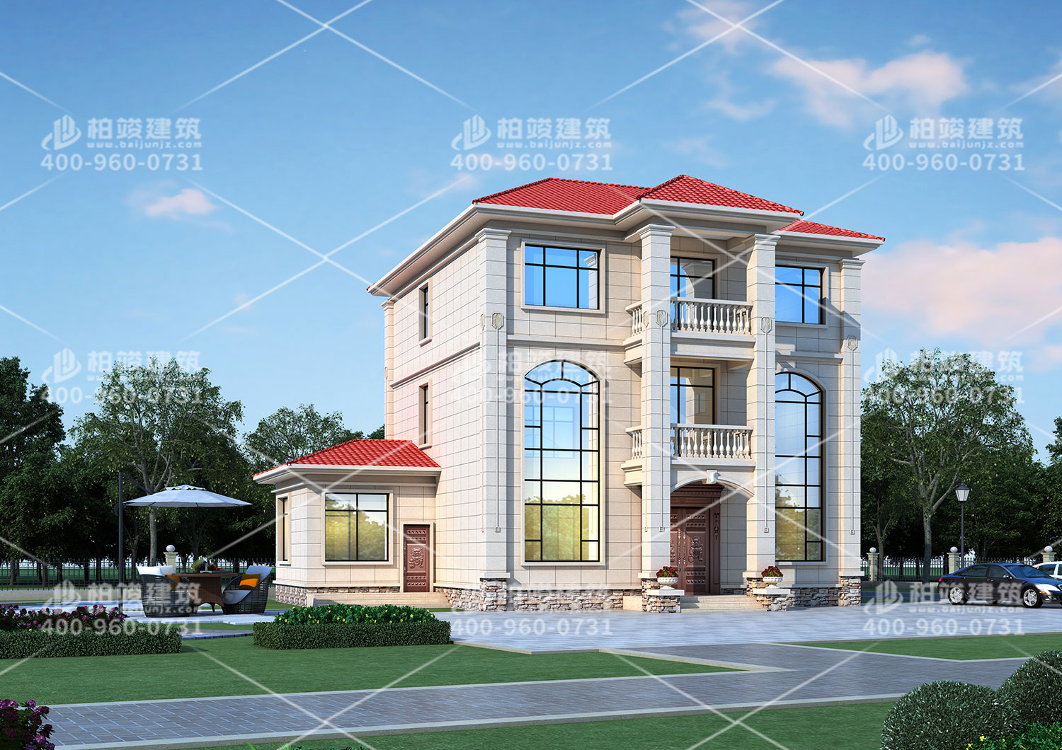 廣西徐總定制專屬歐式三層別墅。