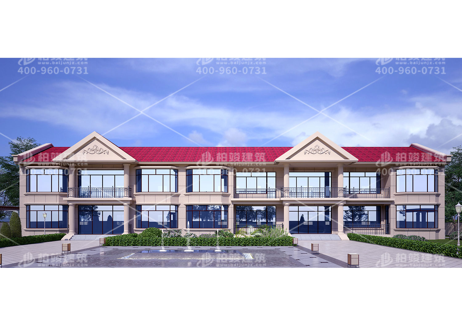 北京黃總定制別墅，私人花園一般的感覺。