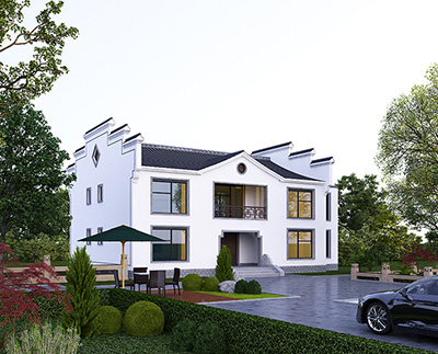 鄉(xiāng)間的路上，夕陽伴著晚歸的步伐，回到農(nóng)村自建房！