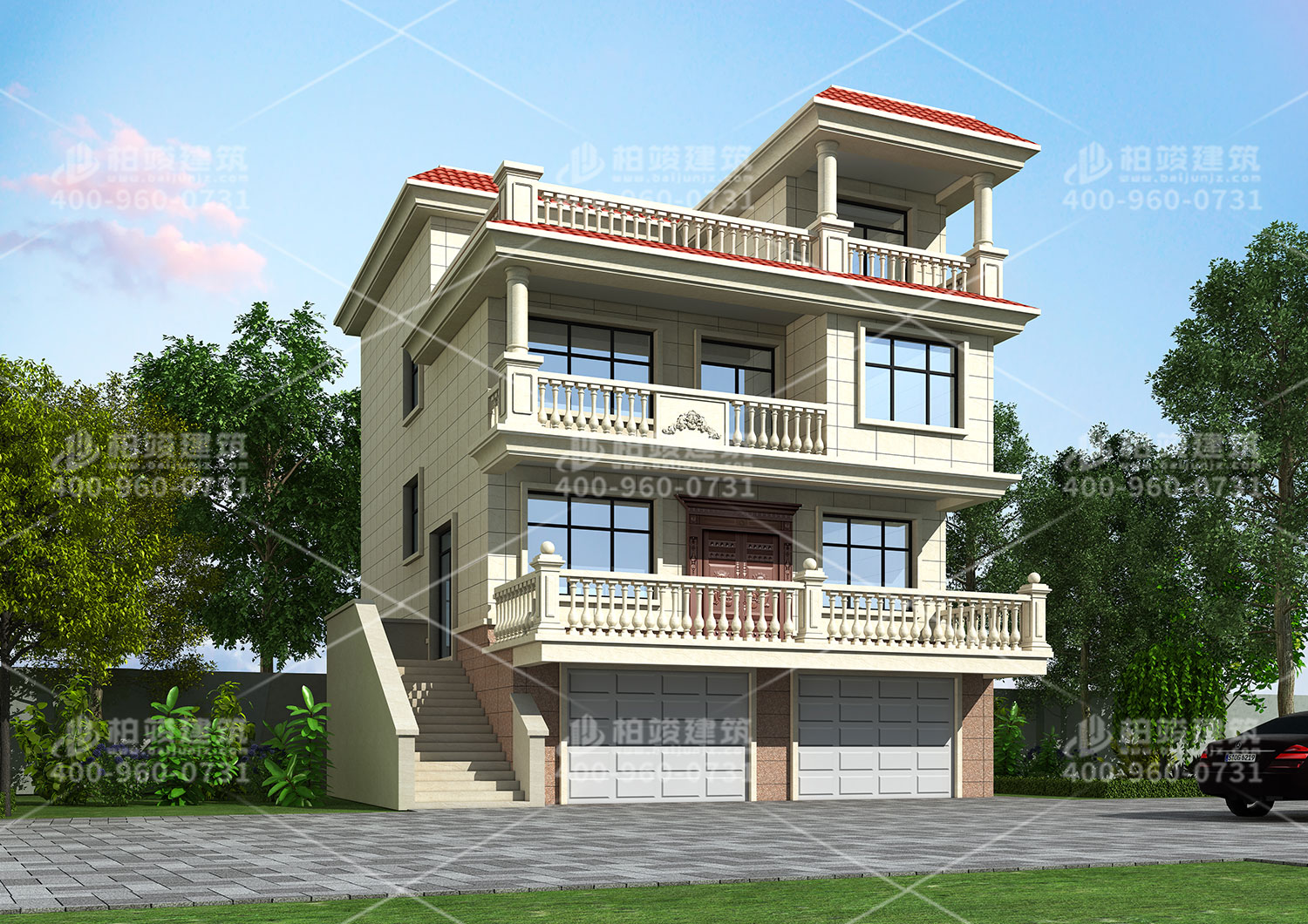 不一樣的地基，建筑不一樣的新農(nóng)村房子設(shè)計。