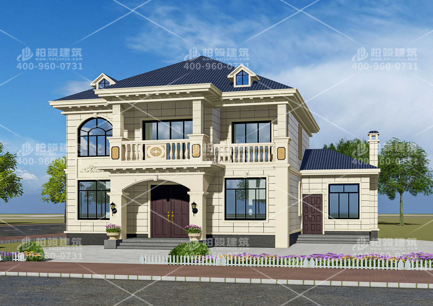 百搭型別墅設(shè)計(jì)圖及效果圖。