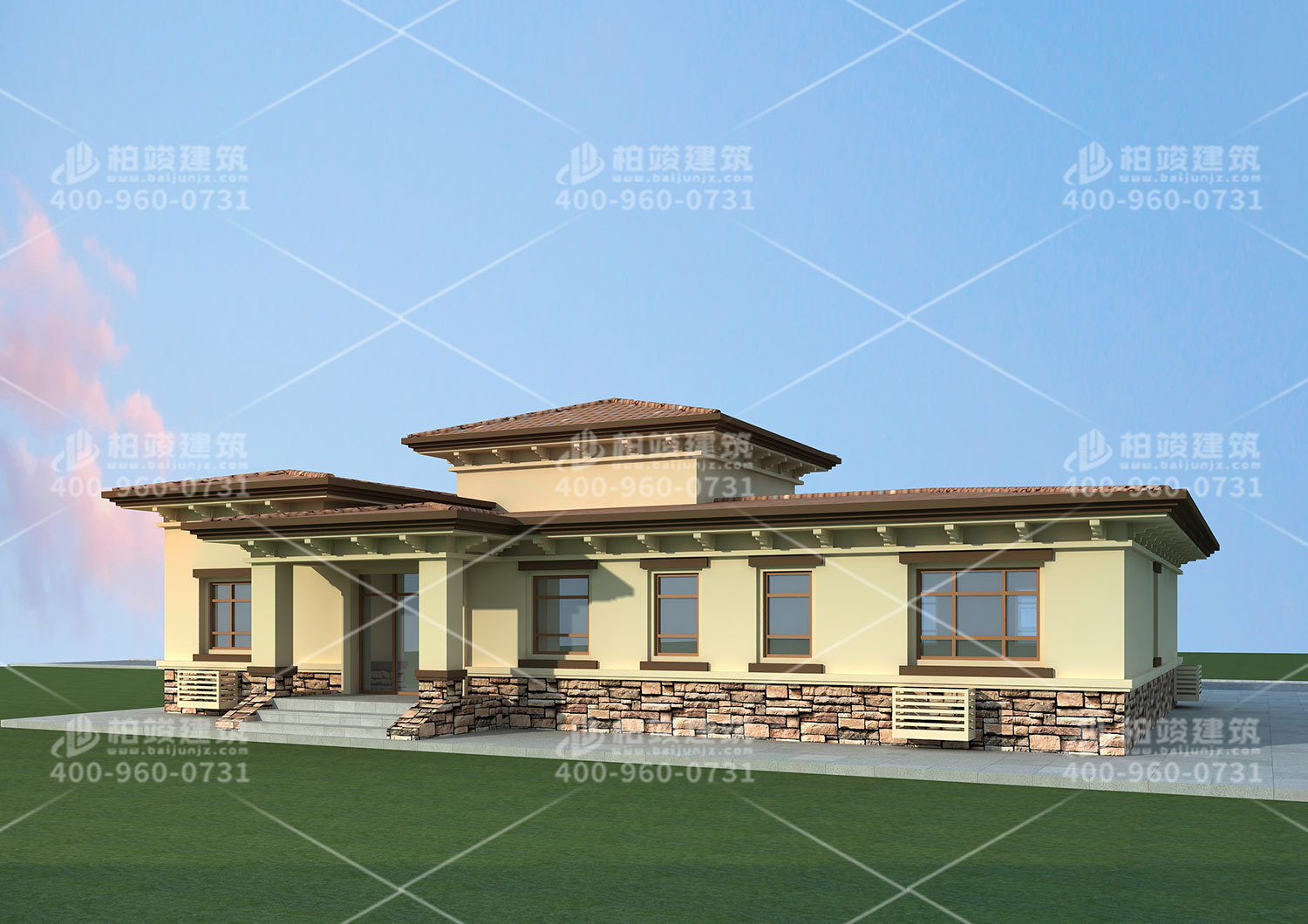 農(nóng)村三層自建別墅設(shè)計(jì)圖紙，小康的生活水平。