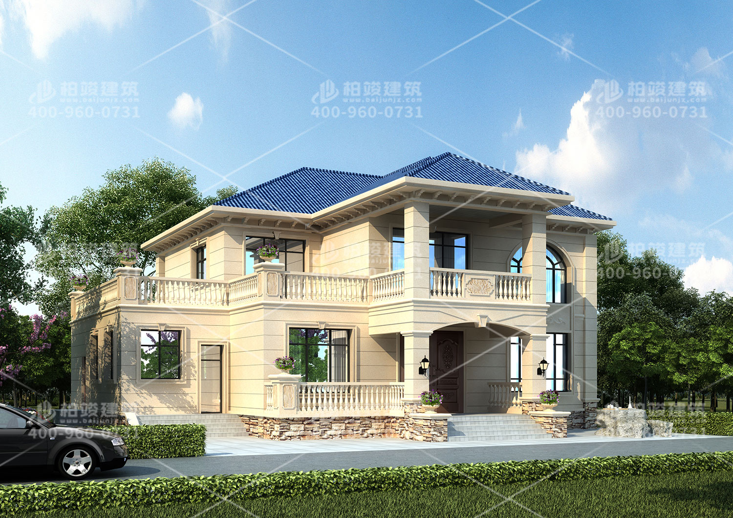 農(nóng)村蓋房圖紙，帶陽臺陽光充足。