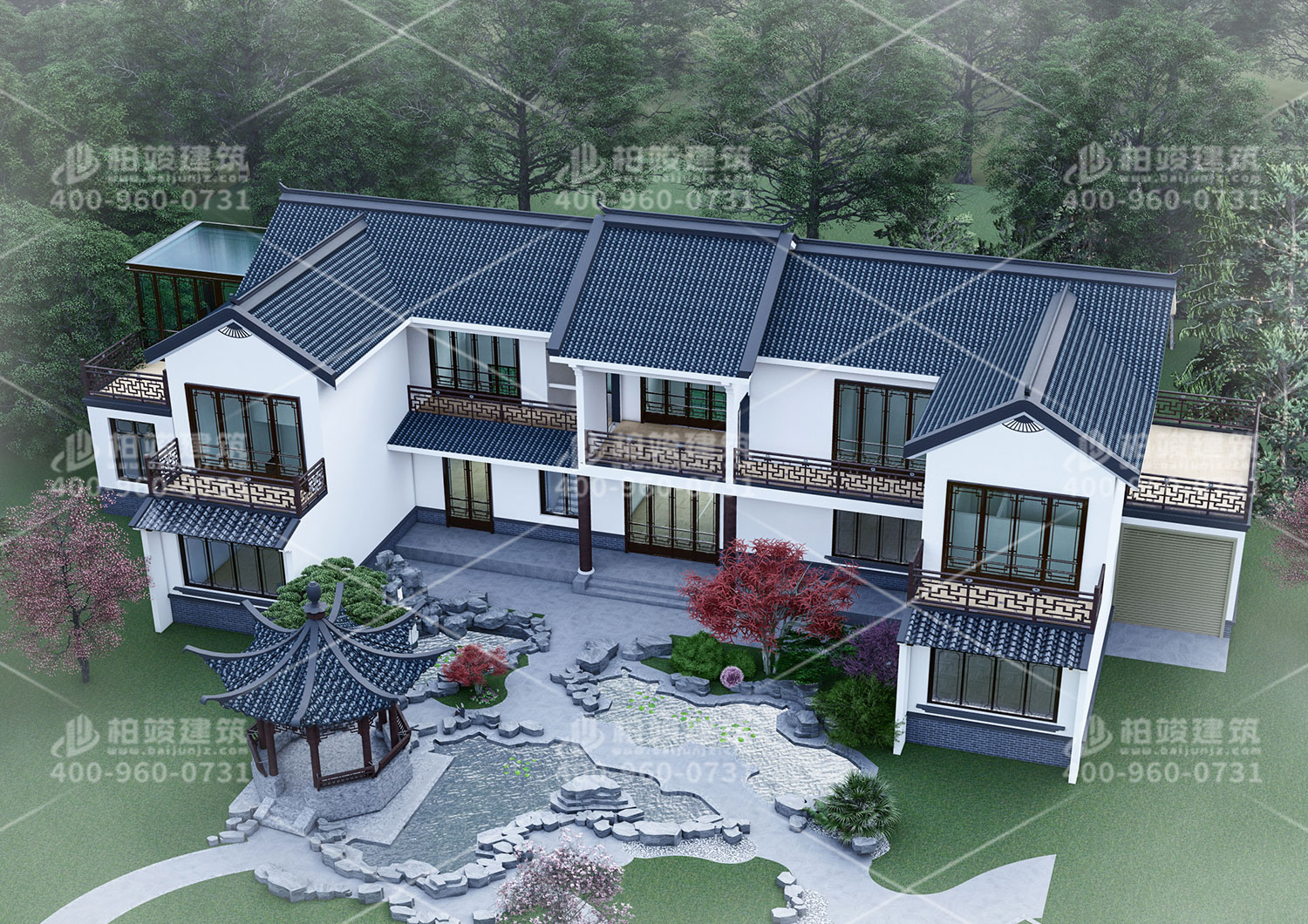 別墅自建房的建筑，眼前一亮的別墅設(shè)計