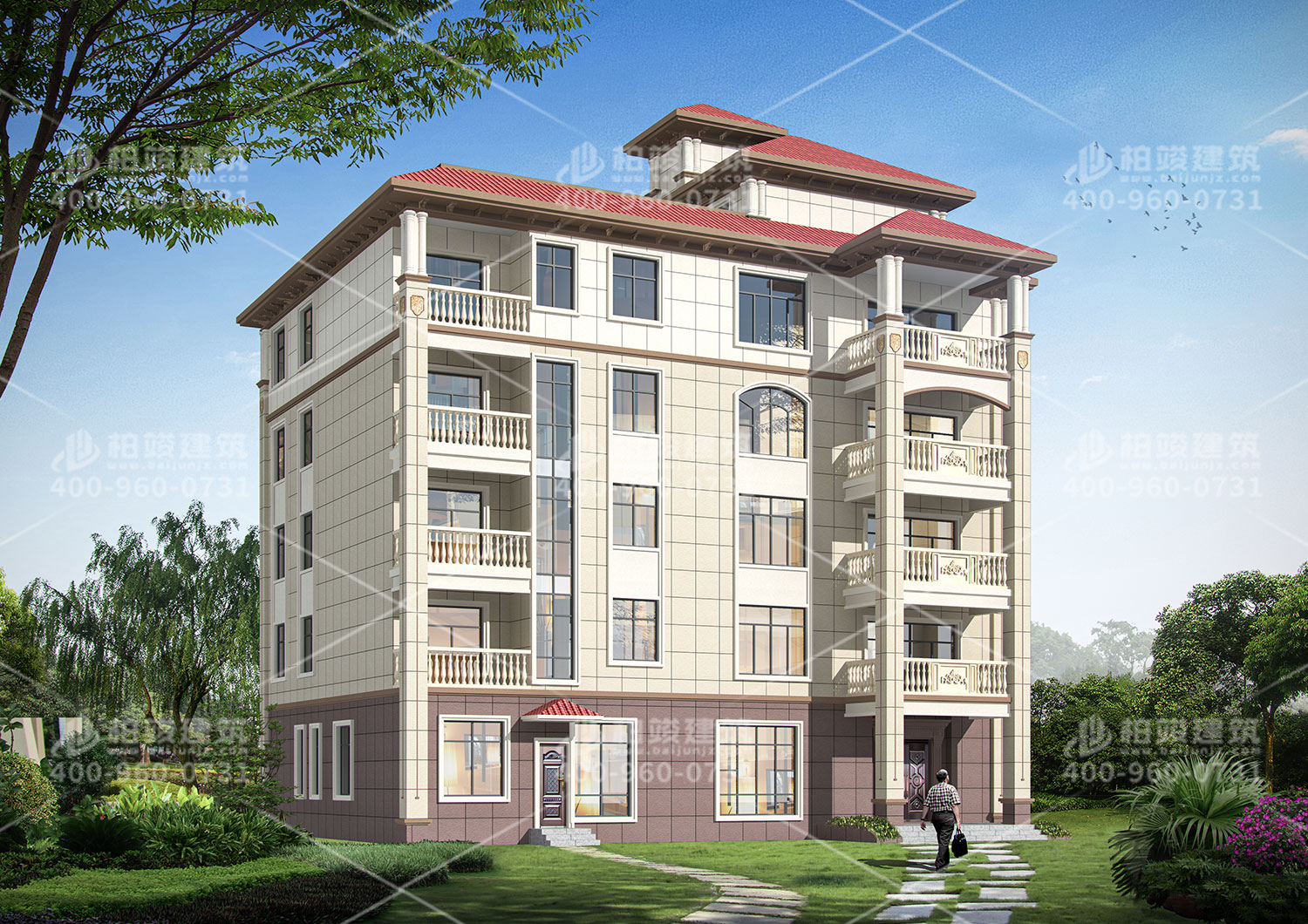 新形農(nóng)村住宅設(shè)計圖，比村長家的別墅還好。