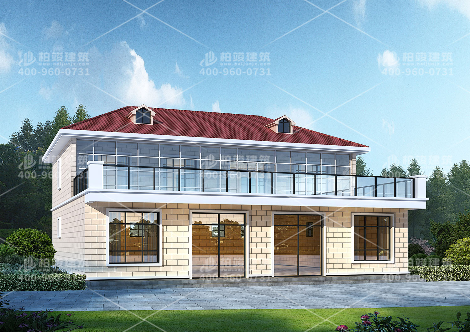 農(nóng)村二層實用自建房設(shè)計，外觀美麗內(nèi)部舒服。