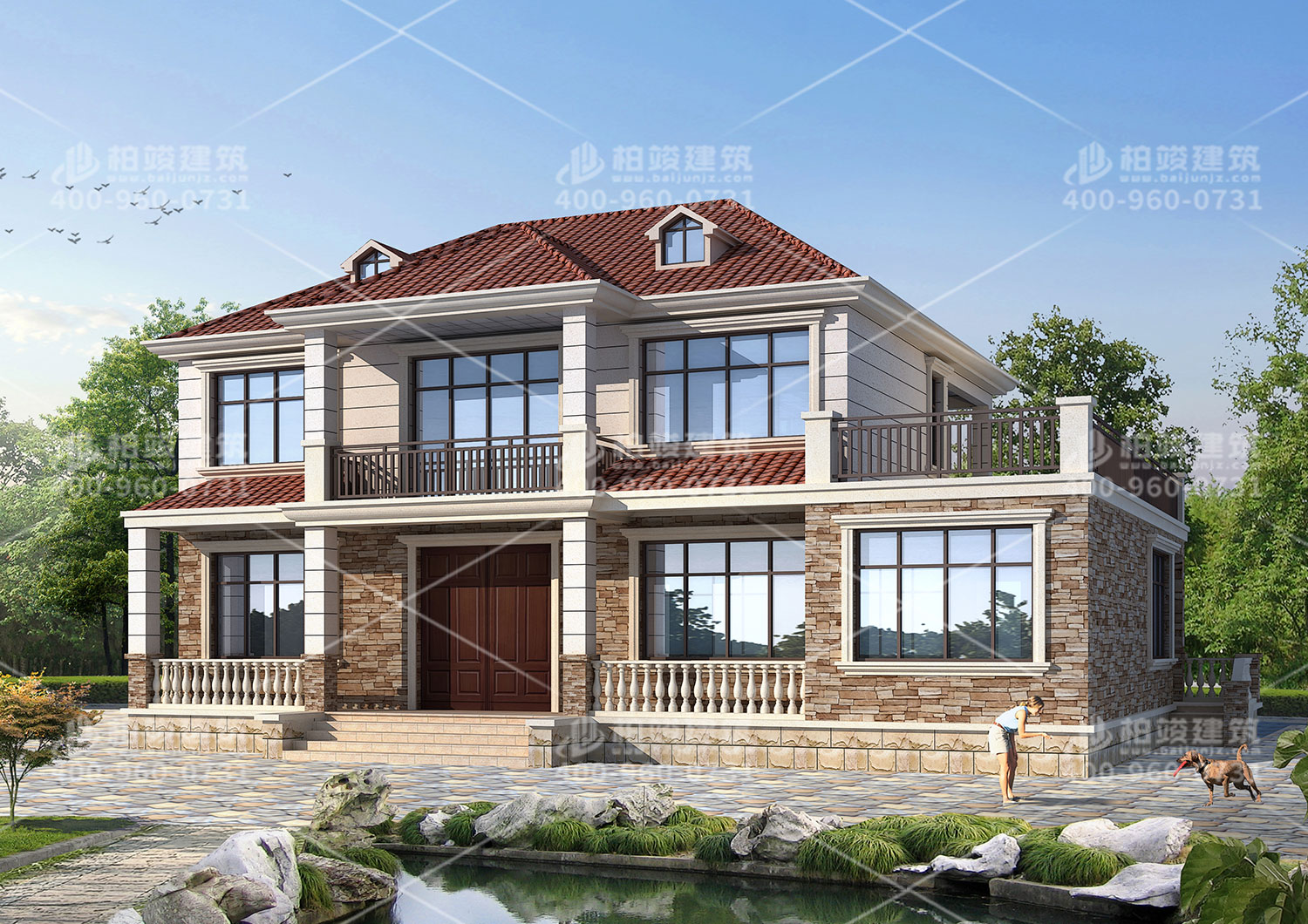 小戶型二層自建房設(shè)計圖，滿滿的設(shè)計感。