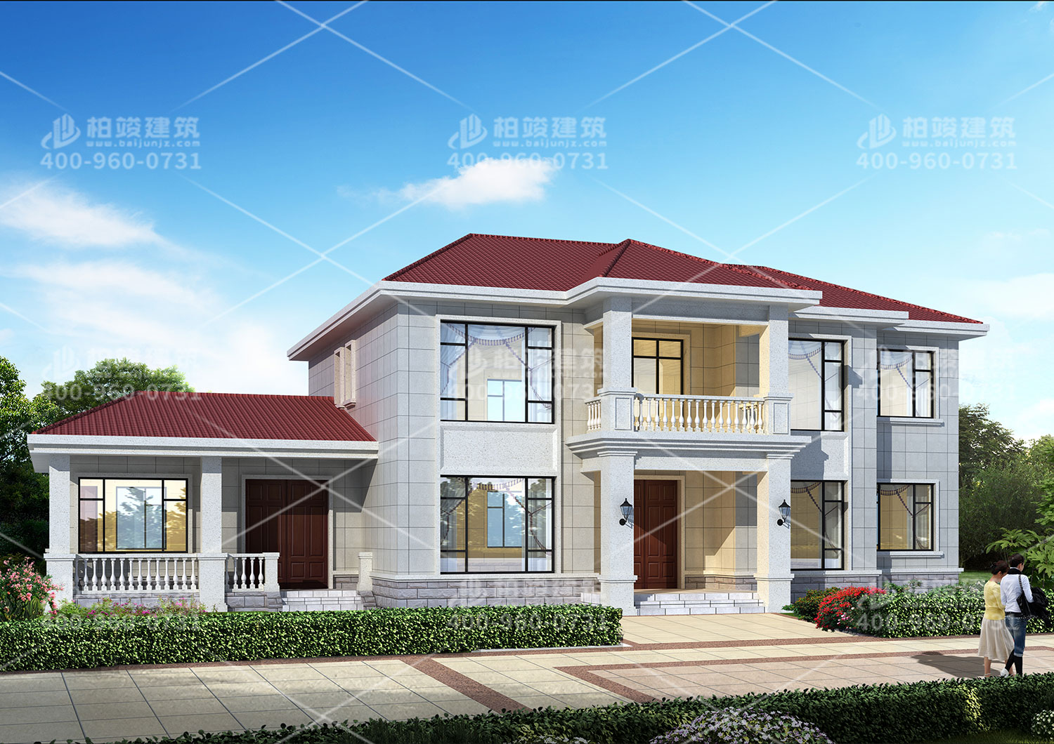 歐式風(fēng)格自建房設(shè)計(jì)，農(nóng)村建房也是一種浪漫。