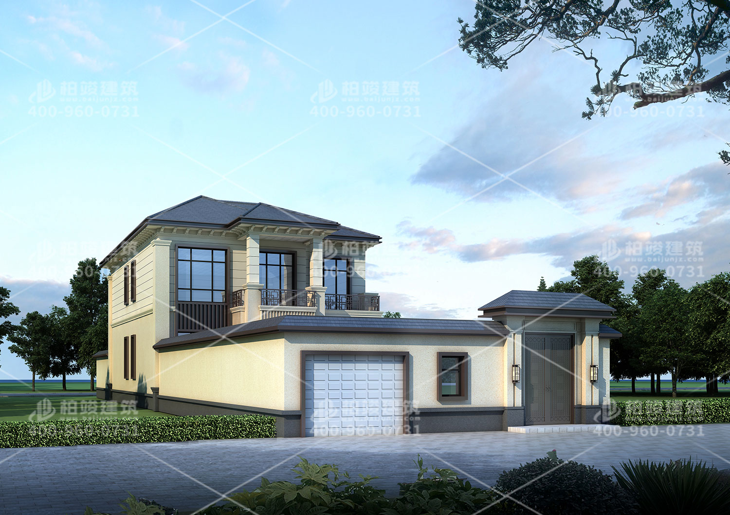 農(nóng)村帶院子二層別墅設(shè)計，空間大有內(nèi)涵，不要錯過了。