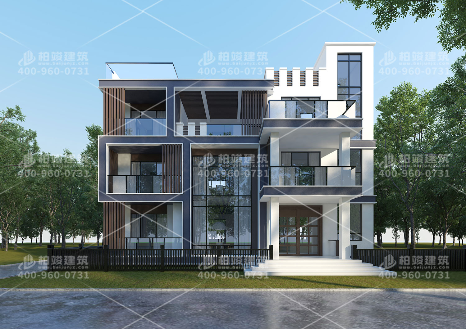 現(xiàn)代風格別墅設(shè)計，年輕人喜歡的時髦別墅。