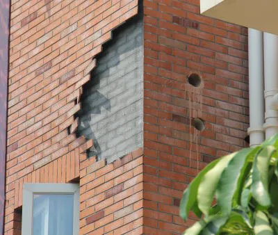 外墻磚施工和磚的選擇。