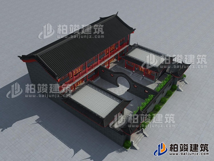 農(nóng)村四合院設(shè)計(jì)圖及效果圖，百萬(wàn)人的選擇。