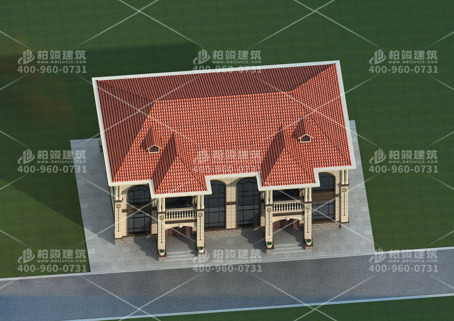 安徽韓總定制雙拼兄弟別墅設計