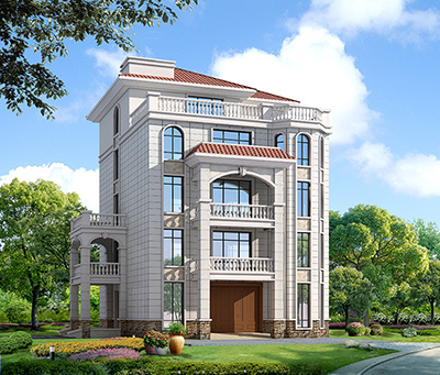 五層簡(jiǎn)單新農(nóng)村房屋設(shè)計(jì)圖紙，造價(jià)低，適合農(nóng)村自建