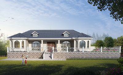 一層別墅設(shè)計圖紙及效果圖大全 造價20萬